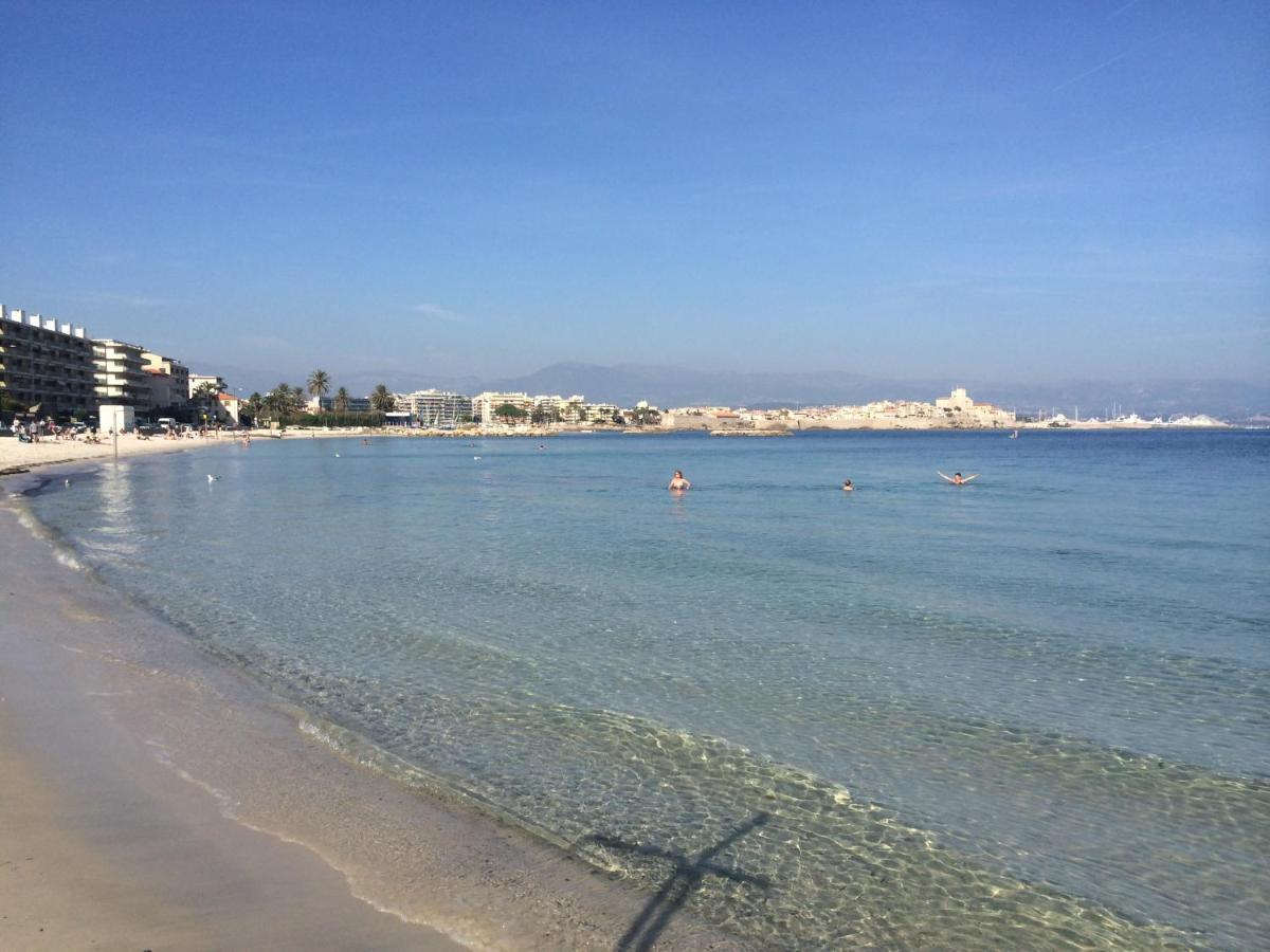 Grand Studio 7 Minutes De La Plage Et Climatise Sur Juan Les Pins 앙티브 외부 사진